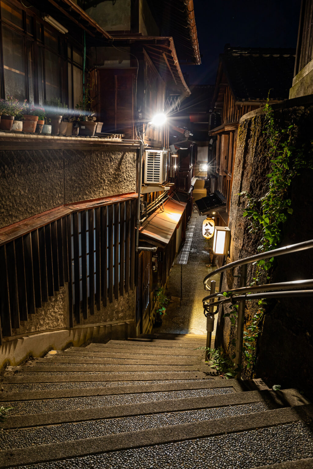 金沢の写真名所のあかり坂